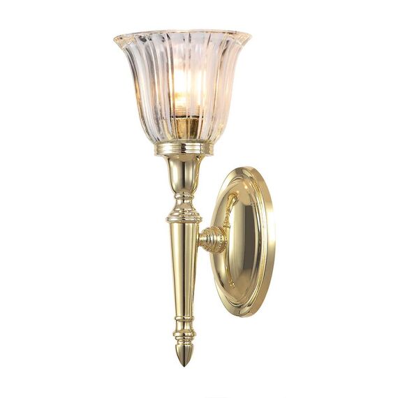 Аплик за баня Dryden 1xG9 Polished Brass Elstead Lighting BATH-DRYDEN1-PB | Osvetlenieto.bg