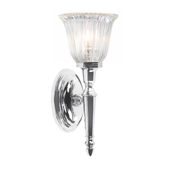 Аплик за баня Dryden 1xG9 Polished Chrome Elstead Lighting BATH-DRYDEN1-PC | Osvetlenieto.bg