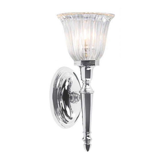 Аплик за баня Dryden 1xG9 Polished Chrome Elstead Lighting BATH-DRYDEN1-PC | Osvetlenieto.bg
