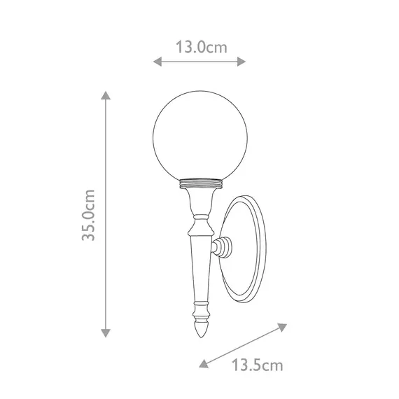 Аплик за баня Dryden 1xG9 Polished Chrome Elstead Lighting BATH-DRYDEN4-PC | Osvetlenieto.bg
