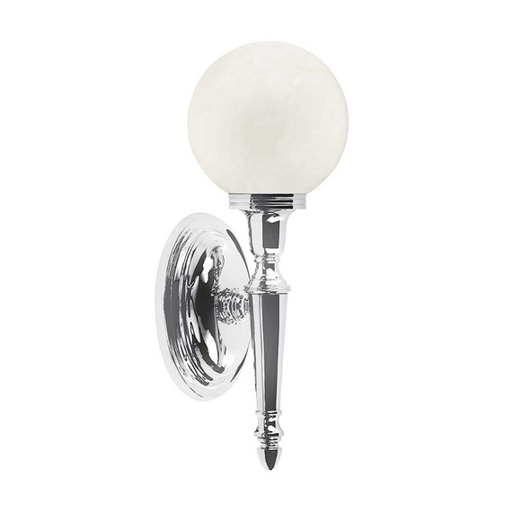 Аплик за баня Dryden 1xG9 Polished Chrome Elstead Lighting BATH-DRYDEN4-PC | Osvetlenieto.bg