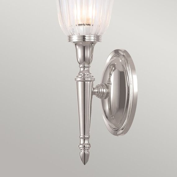 Аплик за баня Dryden 1xG9 Polished Nickel Elstead Lighting BATH-DRYDEN1-PN | Osvetlenieto.bg