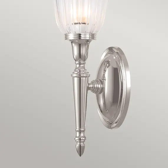 Аплик за баня Dryden 1xG9 Polished Nickel Elstead Lighting BATH-DRYDEN1-PN | Osvetlenieto.bg