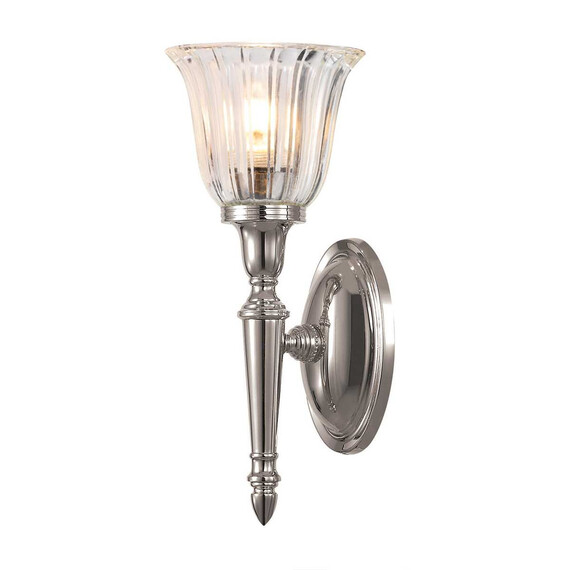 Аплик за баня Dryden 1xG9 Polished Nickel Elstead Lighting BATH-DRYDEN1-PN | Osvetlenieto.bg