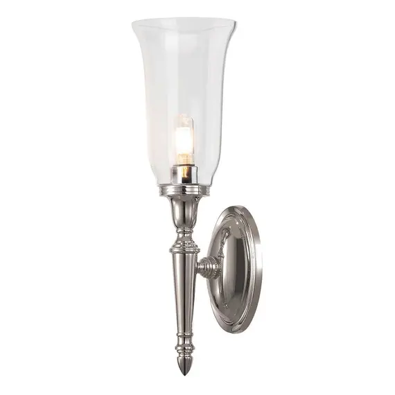 Аплик за баня Dryden 1xG9 Polished Nickel Elstead Lighting BATH-DRYDEN2-PN | Osvetlenieto.bg