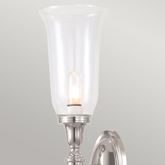 Аплик за баня Dryden 1xG9 Polished Nickel Elstead Lighting BATH-DRYDEN2-PN | Osvetlenieto.bg