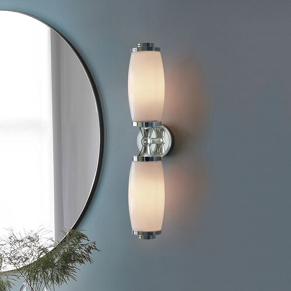 Аплик за баня Eliot 2xG9 Polished Chrome Elstead Lighting BATH-ELIOT2-PC | Osvetlenieto.bg