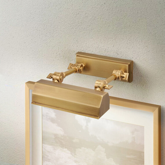 Аплик за картина Chawton 1xE14 Small Aged Brass Elstead Lighting CHAWTON-PLS-AB | Osvetlenieto.bg