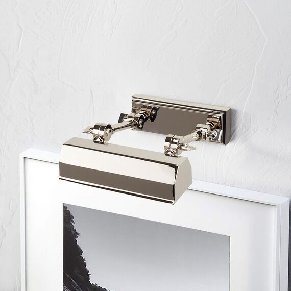 Аплик за картина Chawton 1xE14 Small Polished Nickel Elstead Lighting CHAWTON-PLS-PN | Osvetlenieto.bg