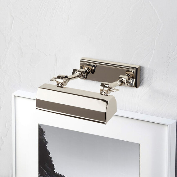 Аплик за картина Chawton 1xE14 Small Polished Nickel Elstead Lighting CHAWTON-PLS-PN | Osvetlenieto.bg