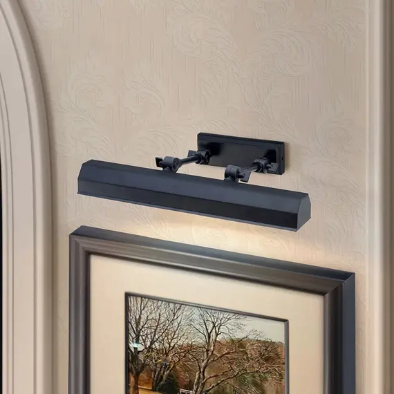 Аплик за картина Chawton 2xE14 Medium Picture Black Elstead Lighting CHAWTON-PLM-BLK | Osvetlenieto.bg