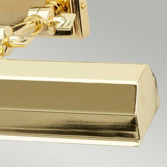 Аплик за картина Chawton 2xE14 Medium Picture Polished Brass Elstead Lighting CHAWTON-PLM-PB | Osvetlenieto.bg