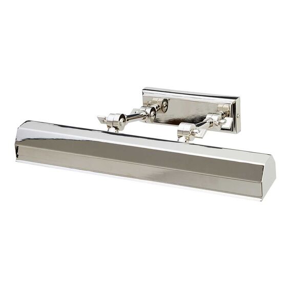 Аплик за картина Chawton 2xE14 Medium Picture Polished Nickel Elstead Lighting CHAWTON-PLM-PN | Osvetlenieto.bg