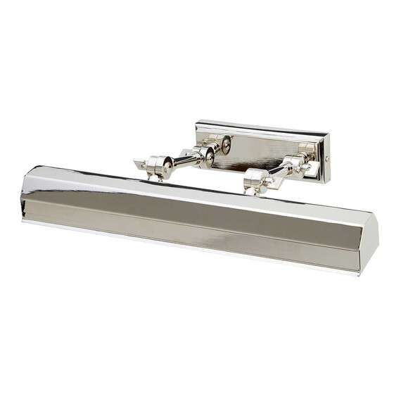 Аплик за картина Chawton 2xE14 Medium Picture Polished Nickel Elstead Lighting CHAWTON-PLM-PN | Osvetlenieto.bg