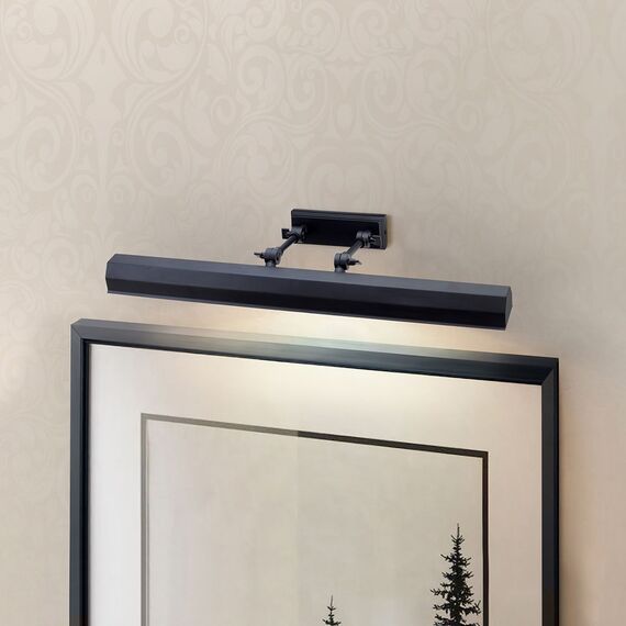 Аплик за картина Chawton 4xE14 Large Black Elstead Lighting CHAWTON-PLL-BLK | Osvetlenieto.bg