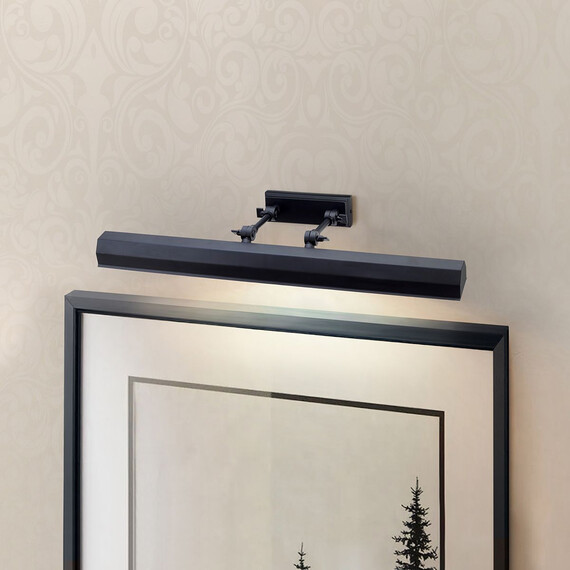 Аплик за картина Chawton 4xE14 Large Black Elstead Lighting CHAWTON-PLL-BLK | Osvetlenieto.bg