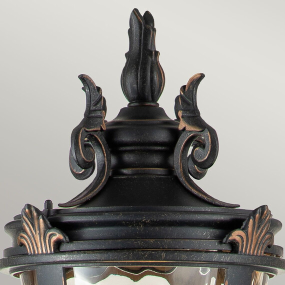 Градински стълб Baltimore 1xE27 Medium Pillar Weathered Bronze Elstead Lighting BT4-M | Osvetlenieto.bg