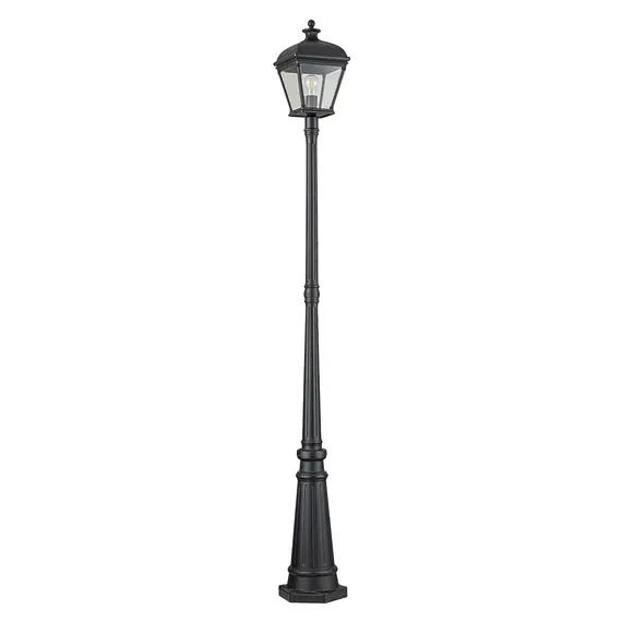 Градински стълб Bayview 1xE27 Black Elstead Lighting BAYVIEW-5L-BK | Osvetlenieto.bg