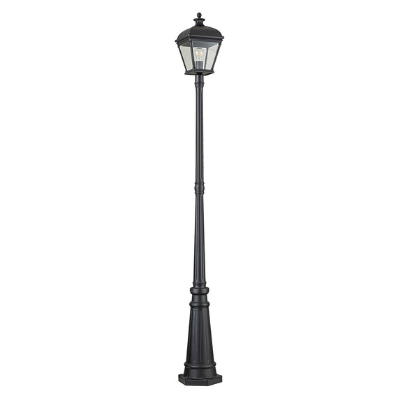 Градински стълб Bayview 1xE27 Black Elstead Lighting BAYVIEW-5L-BK | Osvetlenieto.bg