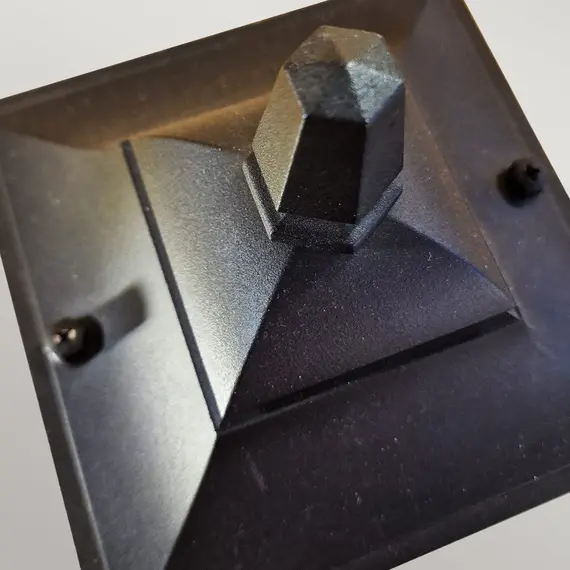 Градински стълб Chapel 1xE27 Black Elstead Lighting CP5-BLACK | Osvetlenieto.bg