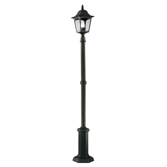 Градински стълб Chapel 1xE27 Black Elstead Lighting CP6-BLACK | Osvetlenieto.bg