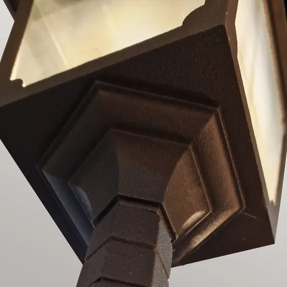 Градински стълб Chapel 2xE27 Twin Post Black Elstead Lighting CP8-BLACK | Osvetlenieto.bg