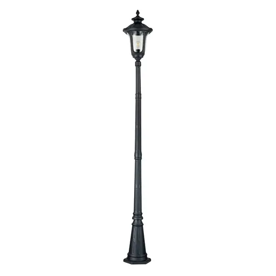 Градински стълб Chicago 1xE27 Single Head Textured Black Elstead Lighting CC5-M-BK | Osvetlenieto.bg