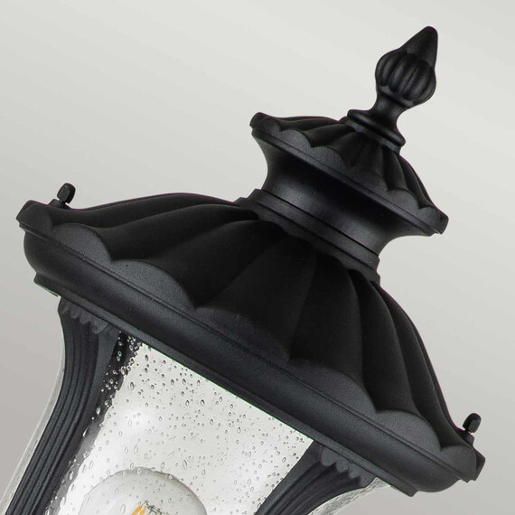Градински стълб Chicago 1xE27 Small Textured Black Elstead Lighting CC4-S-BK | Osvetlenieto.bg