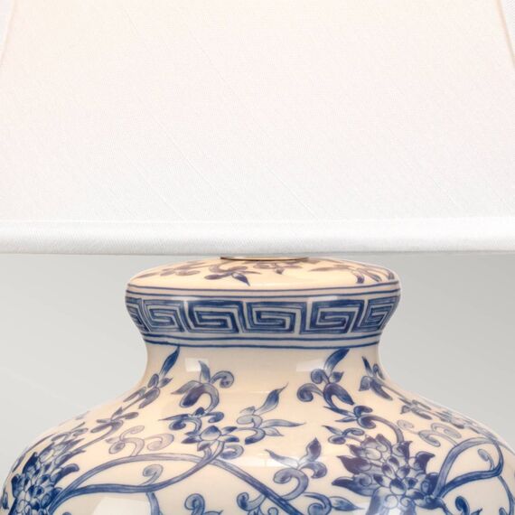 Настолна лампа Blue Ginger Jar 1xE27 Blue and White Elstead Lighting BLUE-G-JAR-TL | Osvetlenieto.bg Настолна лампа Blue Ginger Jar 1xE27 Blue and White Elstead Lighting BLUE-G-JAR-TL | Osvetlenieto.bg