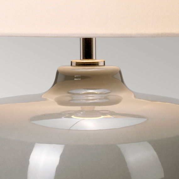 Настолна лампа Chalk Farm 1xE27 Light Grey/Chalk White Elstead Lighting CHALKFARM-TL | Osvetlenieto.bg