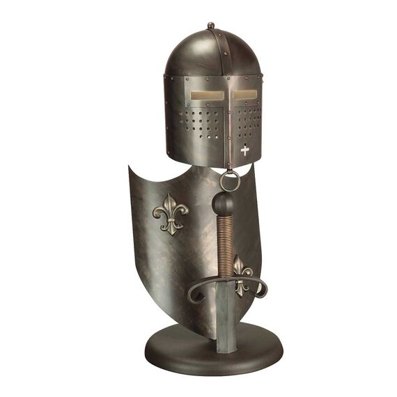 Настолна лампа Crusader 1xGX53 Burnished Bronze Elstead Lighting CRUSADER-T-L | Osvetlenieto.bg