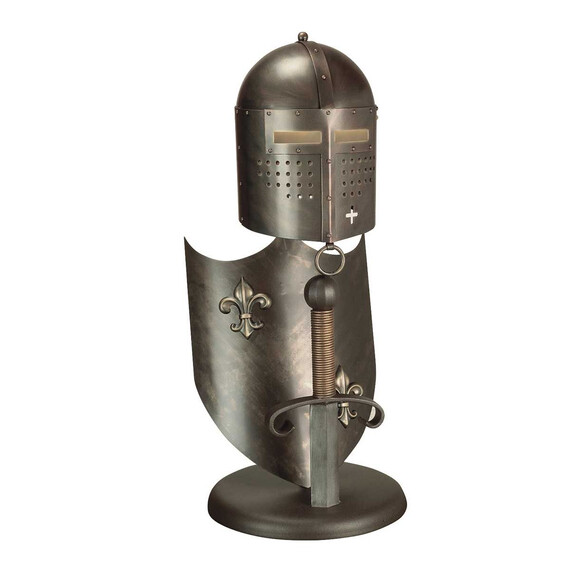 Настолна лампа Crusader 1xGX53 Burnished Bronze Elstead Lighting CRUSADER-T-L | Osvetlenieto.bg