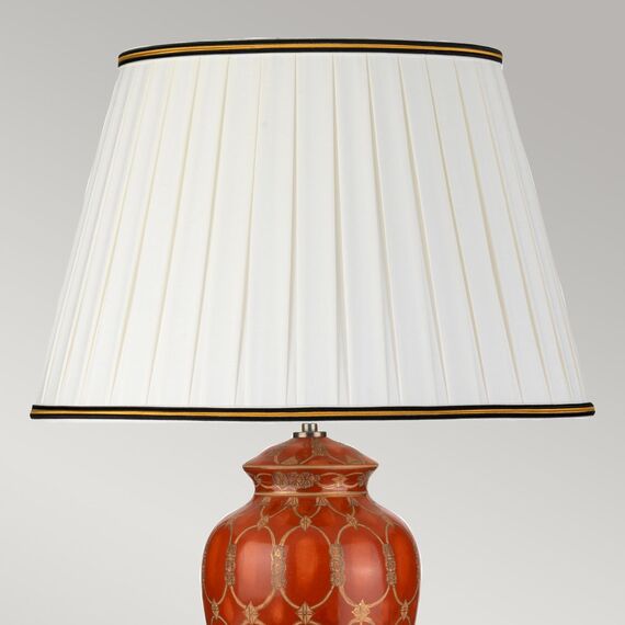 Настолна лампа Datai 1xE27 Terracotta and Gold Designer's Lightbox DL-DATAI-TL | Osvetlenieto.bg Настолна лампа Datai 1xE27 Terracotta and Gold Designer's Lightbox DL-DATAI-TL | Osvetlenieto.bg