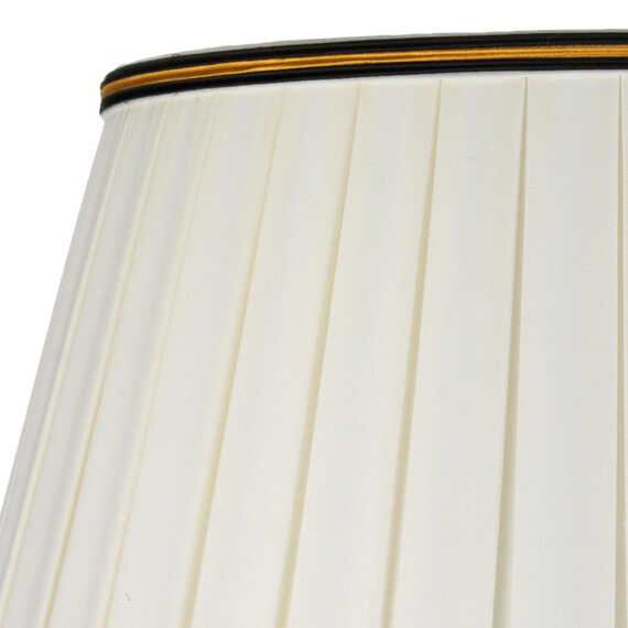 Настолна лампа Dian 1xE27 Tall Empire Shade Silver and Gold Designer's Lightbox DL-DIAN-TL | Osvetlenieto.bg