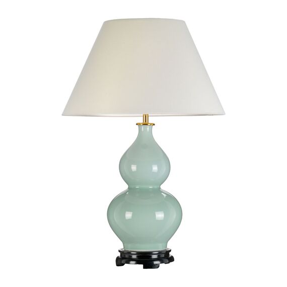 Настолна лампа Harbin Gourd 1xE27 Tall Empire Celadon Designer's Lightbox DL-HARBIN-TL-CEL | Osvetlenieto.bg