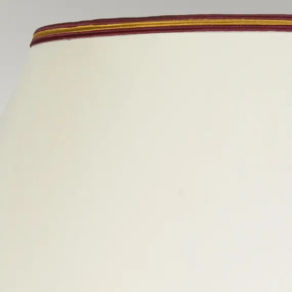 Настолна лампа Majin 1xE27 Oxblood Red Jar Polycotton shade Oxblood Elstead Lighting DL-MAJIN-SMALL-TL-OXB | Osvetlenieto.bg