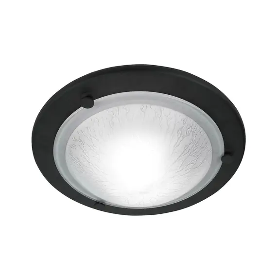 Плафон Berwick 1xE27 Black Elstead Lighting BERWICK-F-BLACK | Osvetlenieto.bg