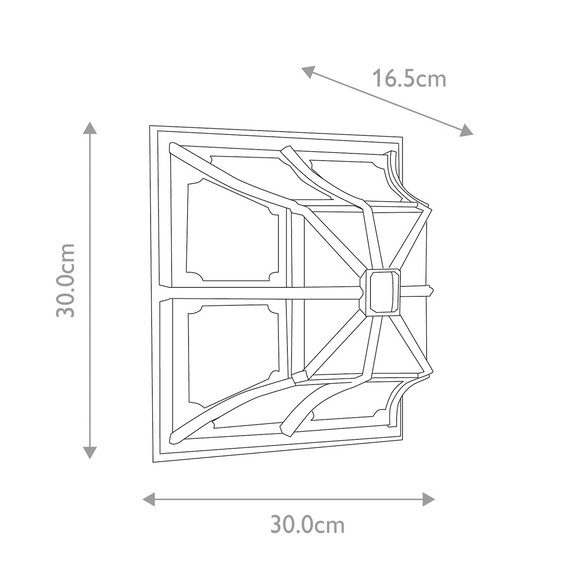 Плафон Chapel 1xE27 Lantern Black Elstead Lighting CP12-BLACK | Osvetlenieto.bg