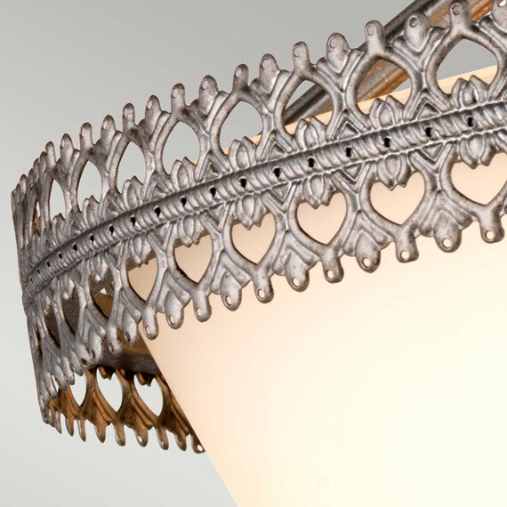 Плафон Crown 3xE27  Iron Gate Elstead Lighting CROWN-SF | Osvetlenieto.bg