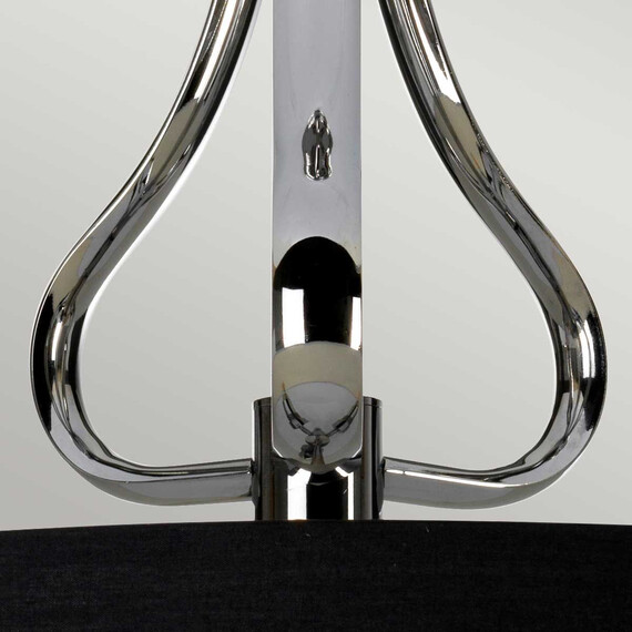 Плафон Falmouth 3xG9 Polished Chrome Black Shade Elstead Lighting BATH-FALMOUTH-SF-PC | Osvetlenieto.bg