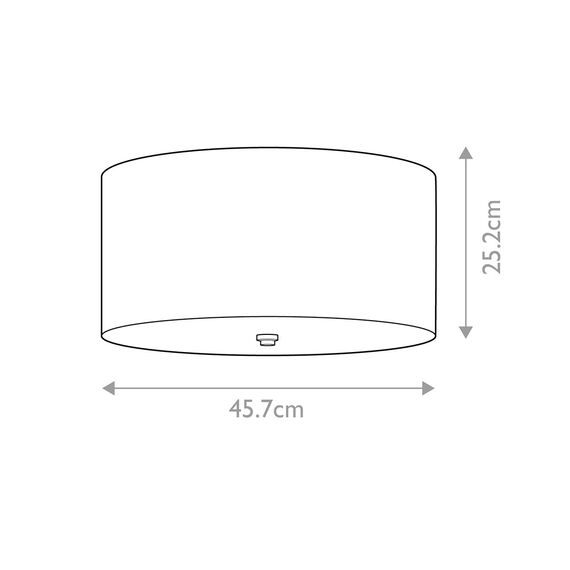 Плафон Fletcher18" 3xE27 Polished Chrome Ivory Shade Designer's Lightbox DL-FLETCHER18-3LT-IV-PC | Osvetlenieto.bg Плафон Fletcher18" 3xE27 Polished Chrome Ivory Shade Designer's Lightbox DL-FLETCHER18-3LT-IV-PC | Osvetlenieto.bg