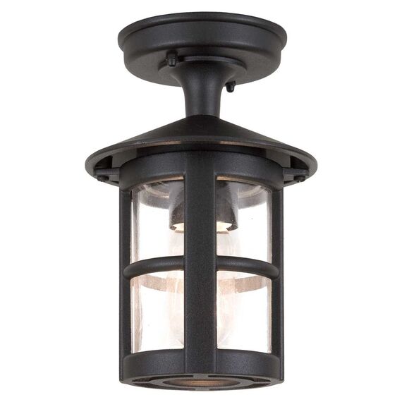 Плафон Hereford 1xE27 Black Elstead Lighting BL21A-BLACK | Osvetlenieto.bg