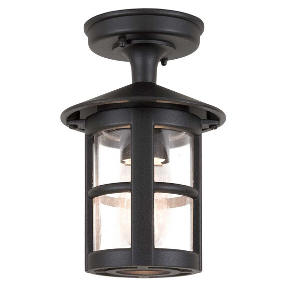 Плафон Hereford 1xE27 Black Elstead Lighting BL21A-BLACK | Osvetlenieto.bg