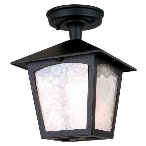 Плафон York 1xE27 Black Elstead Lighting BL6A-BLACK | Osvetlenieto.bg