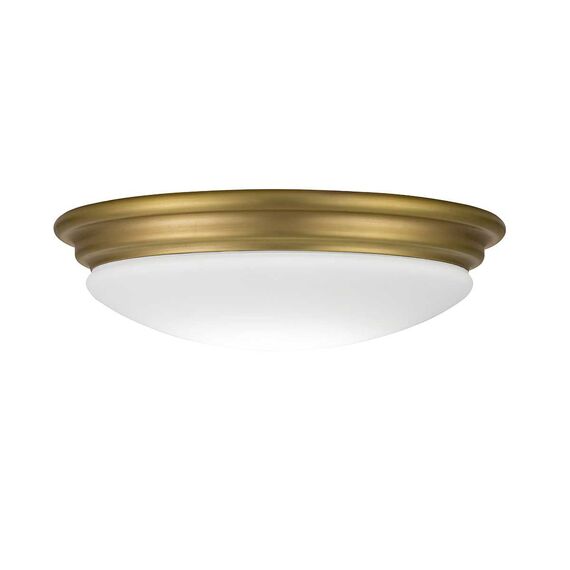 Плафон за баня Brompton 1xGX53 Brushed Brass Elstead Lighting BATH-BROMPTON-F-BB | Osvetlenieto.bg