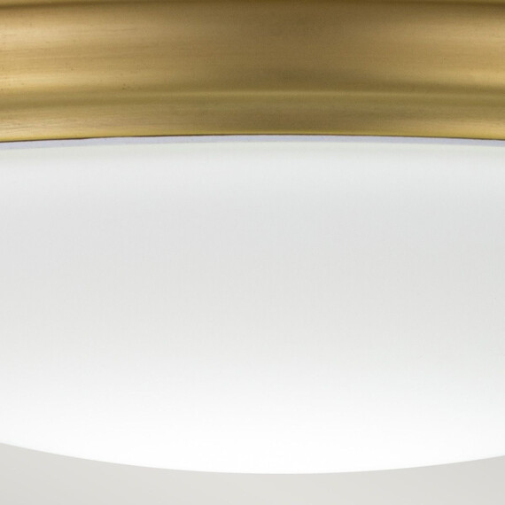 Плафон за баня Brompton 1xGX53 Brushed Brass Elstead Lighting BATH-BROMPTON-F-BB | Osvetlenieto.bg