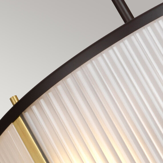 Полилей Corona 3xE27 Museum Bronze Dark Brown Painted Aged Brass Elstead Lighting DL-CORONA-3P-BAB | Osvetlenieto.bg