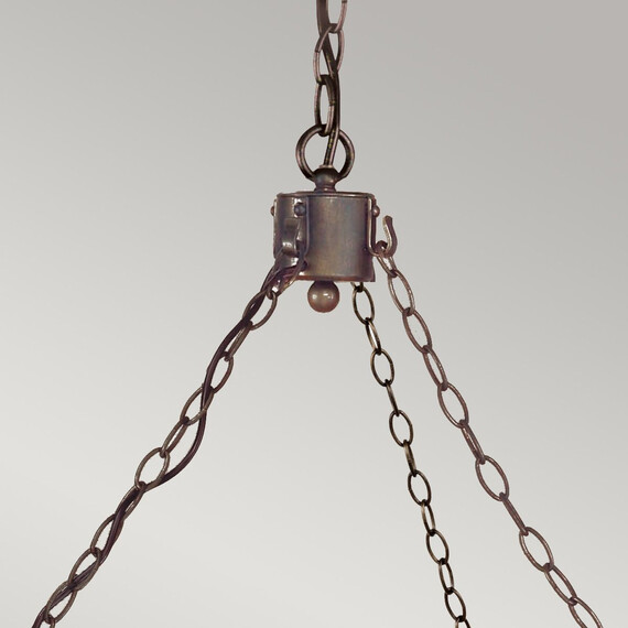 Полилей Cromwell 12xE14 Old Bronze Elstead Lighting CW12-OLD-BRZ | Osvetlenieto.bg