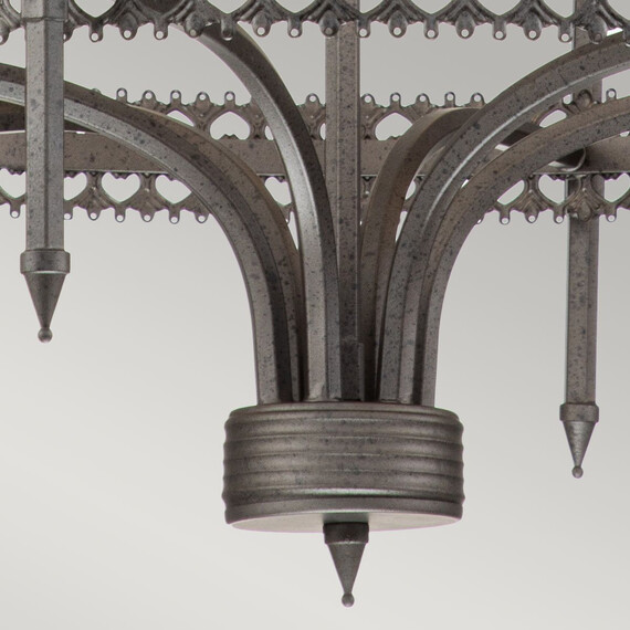 Полилей Crown 6xE14 Iron Gate Elstead Lighting CROWN6 | Osvetlenieto.bg