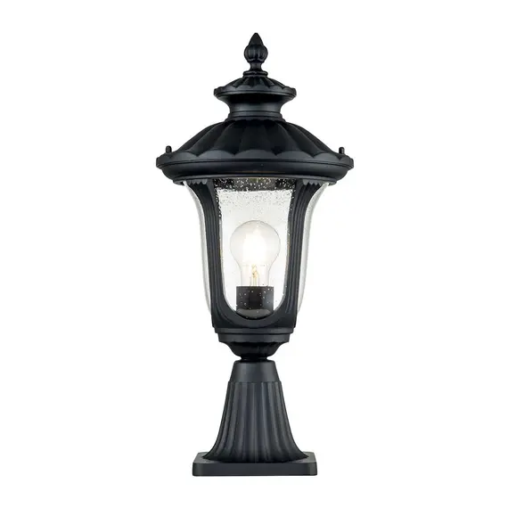 Стояща лампа Chicago 1xE27 Small Textured Black Elstead Lighting CC3-S-BK | Osvetlenieto.bg